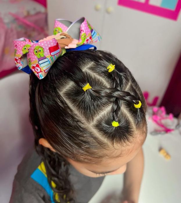 penteados infantis para bebês