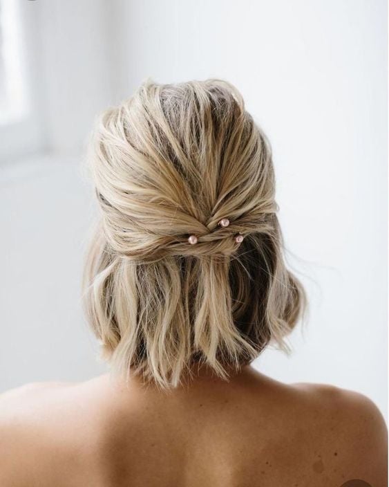 penteados para cabelo curto liso e fino