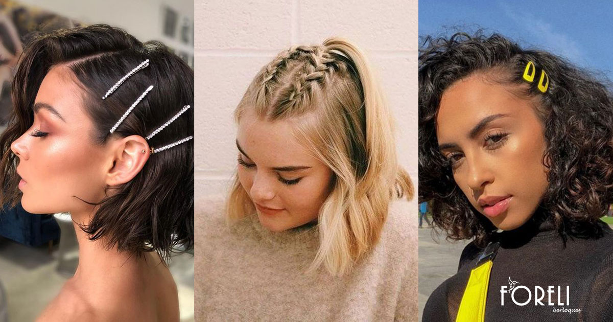 penteados para dia a dia cabelo curto liso