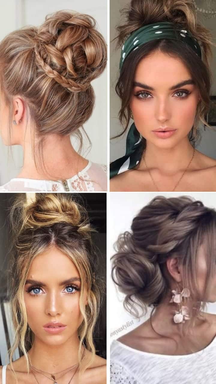 inspiração penteados para cabelos ondulados para casamento