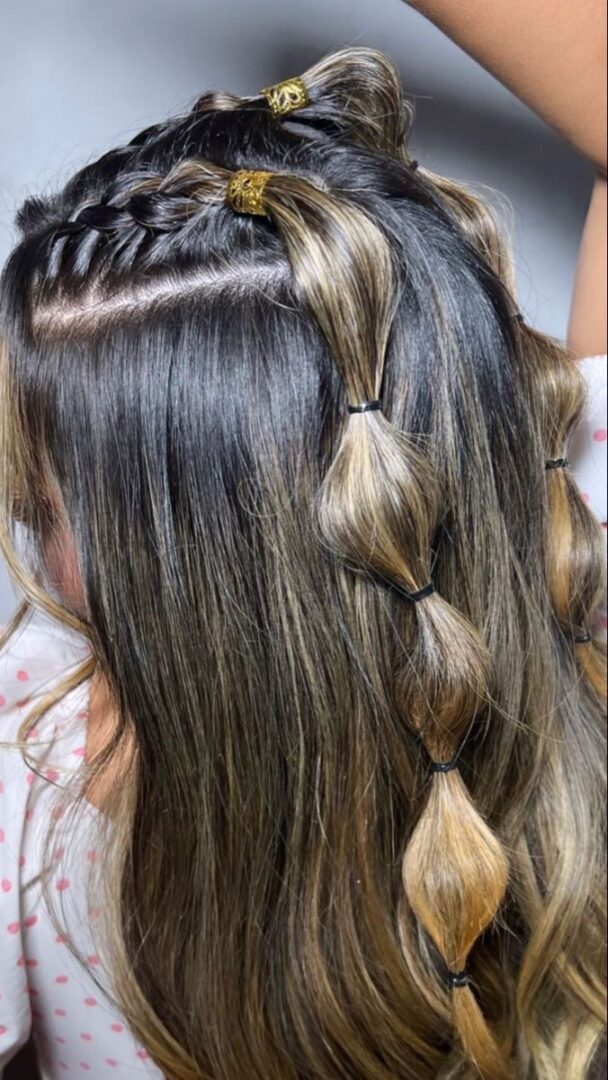 penteados para festas juninas