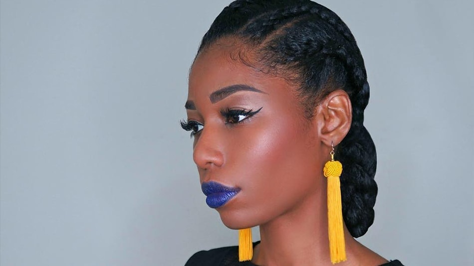 penteado com trança madrinha dia