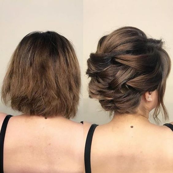 46 Penteados Simples para Casamento Cabelos Médios: Lindos e Fáceis