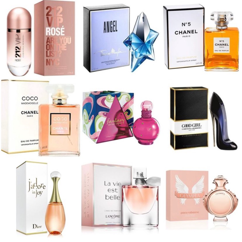 perfume francês feminino