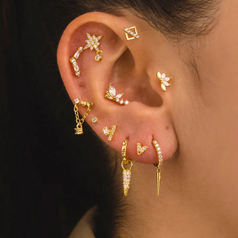 piercing helix dói
