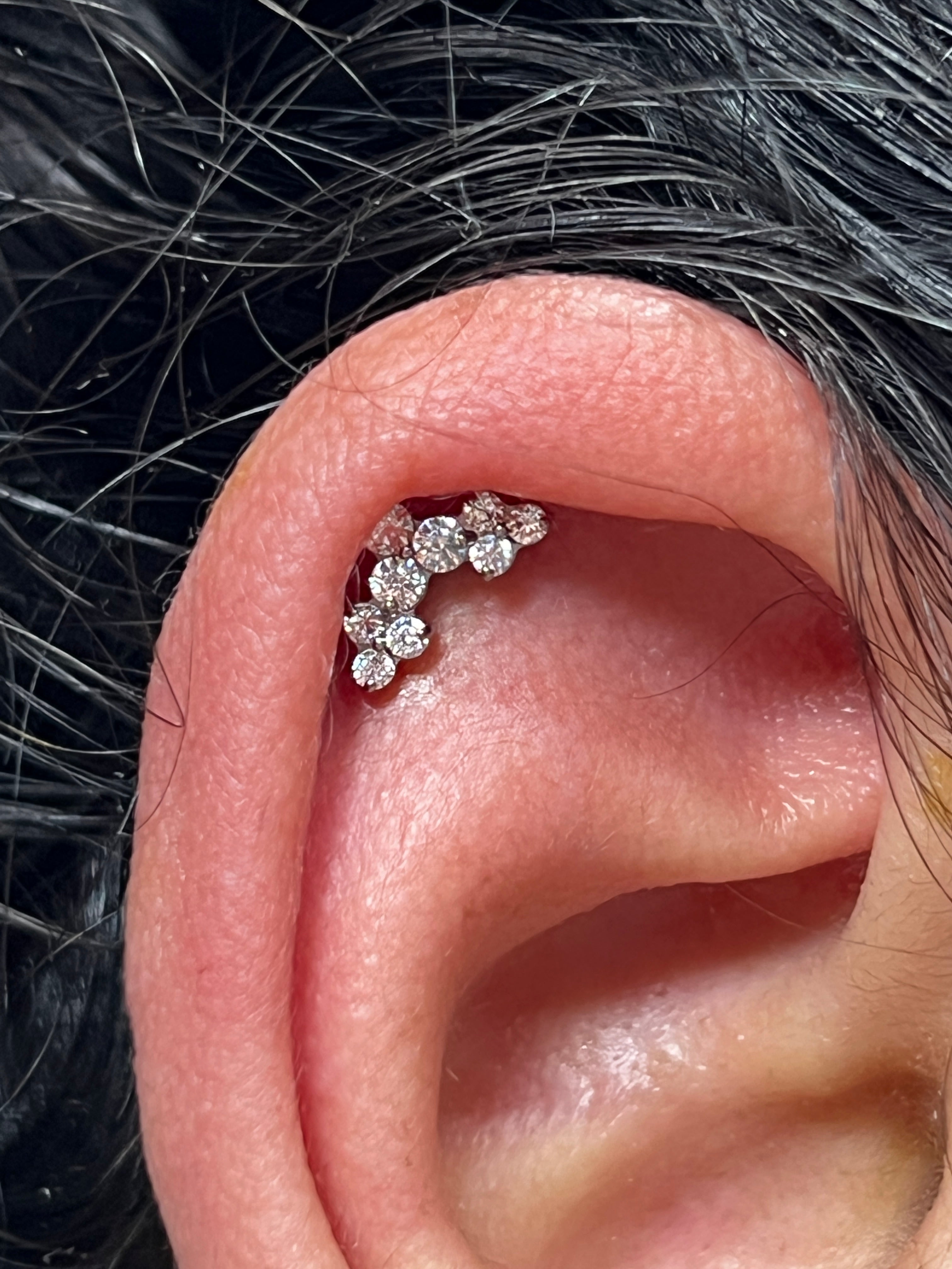 piercing helix titânio