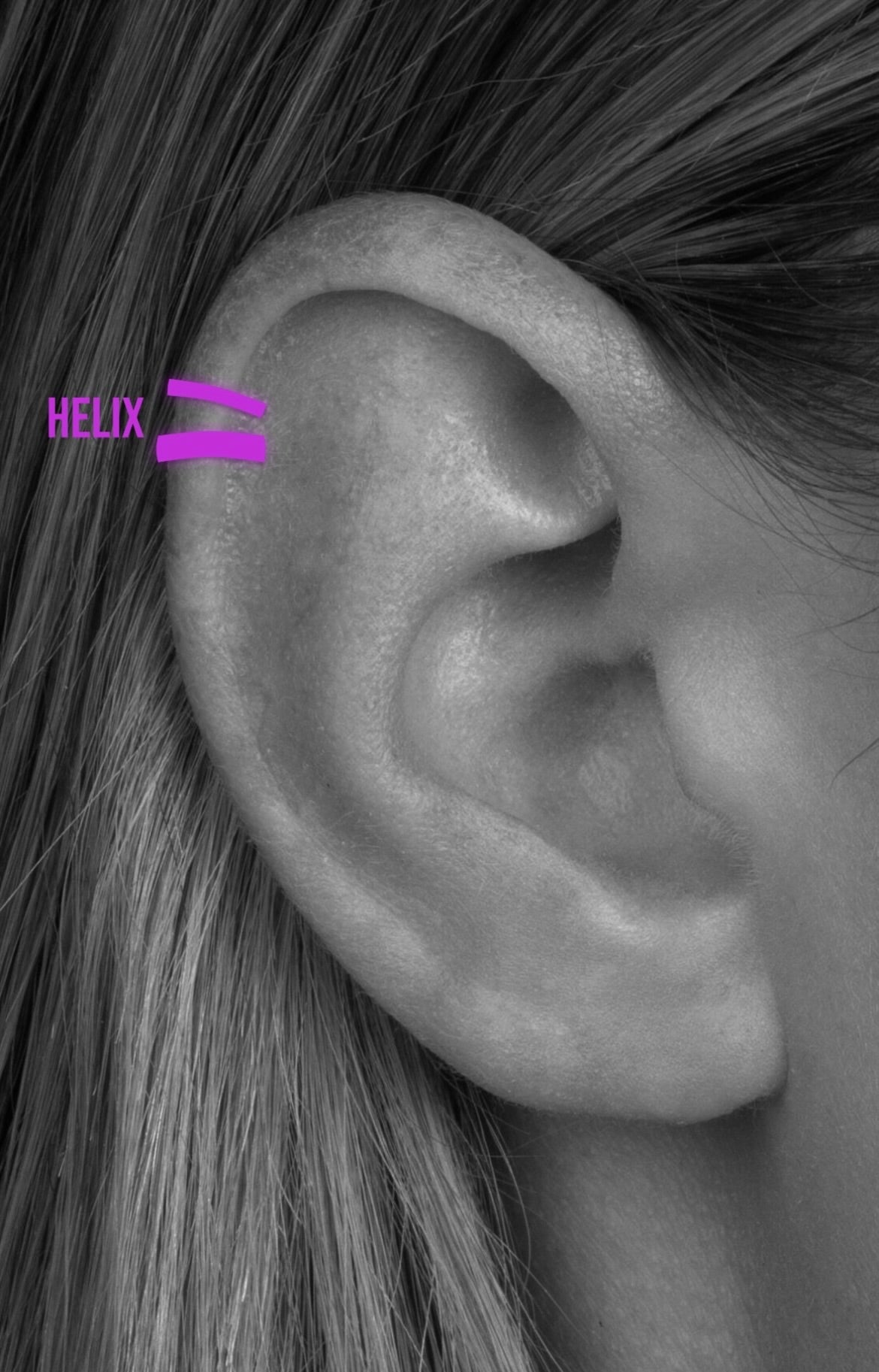 piercing helix aço cirúrgico