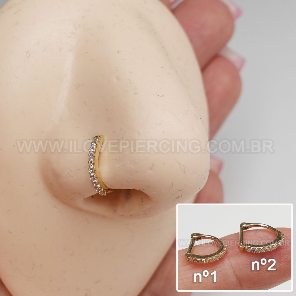 piercing argola nariz 8mm