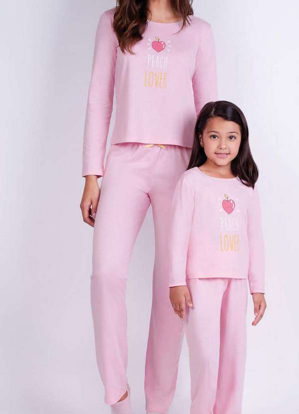 pijama feminino lupo estampado