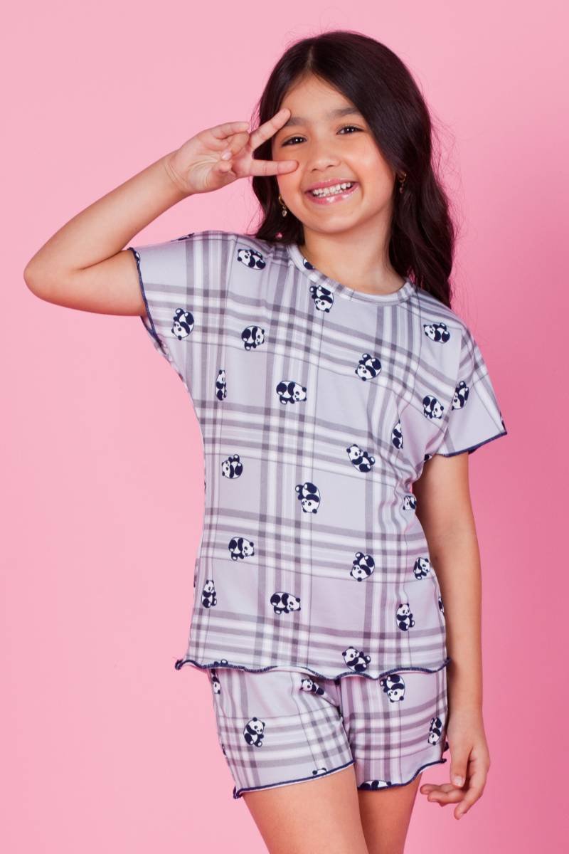 Pijama infantil feminino minnie