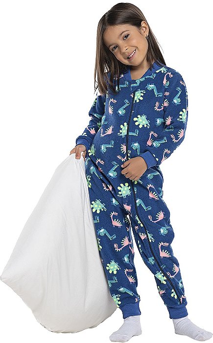 Pijama infantil feminino soft