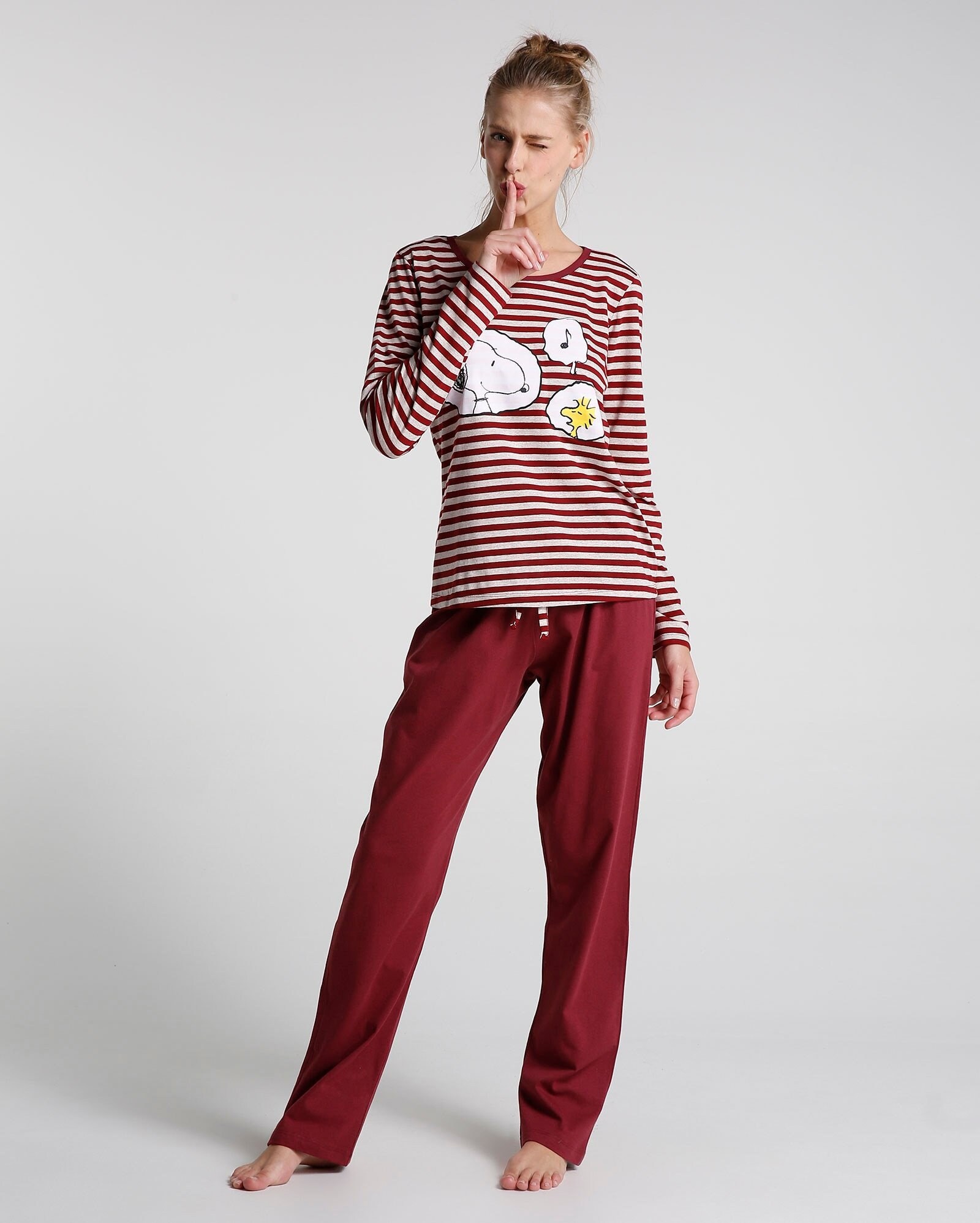 Pijama Snoopy longo