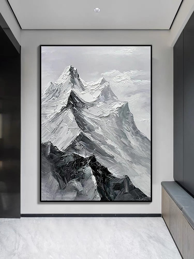 pintura blanco y negro