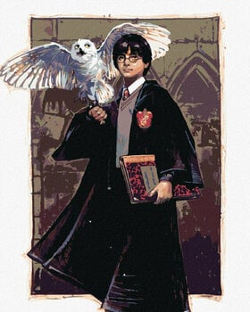 Pintura Numerada Harry Potter: Terapia e Criatividade para Fãs
