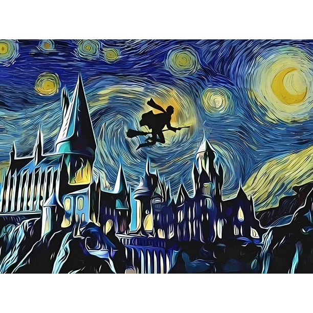 Pintura Numerada Harry Potter: Terapia e Criatividade para Fãs