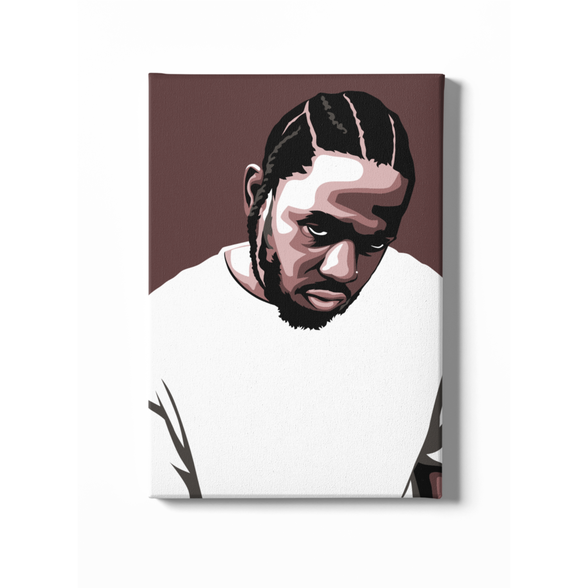 Pinturas de Kendrick Lamar: Do Realismo ao Abstrato