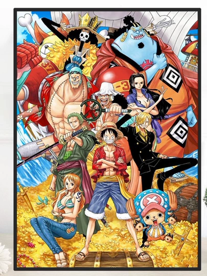 Pintura por Números One Piece: O Hobby Ideal para Fãs