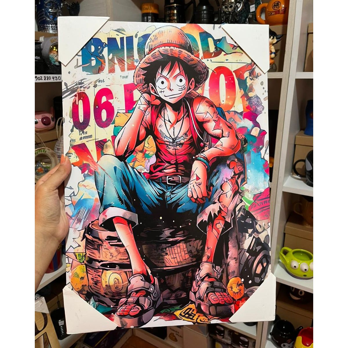 Pintura por Números One Piece: O Hobby Ideal para Fãs