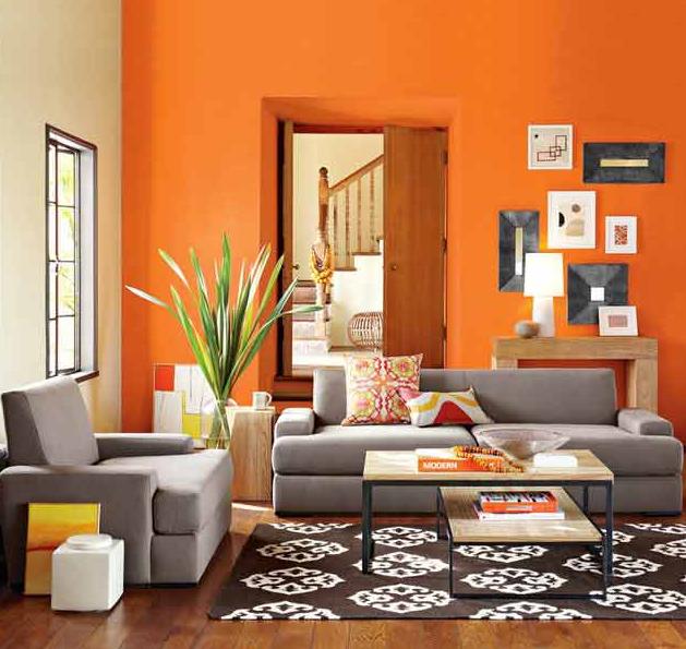 Parede de Destaque na Sala: Ouse com Cores Vibrantes e Personalidade