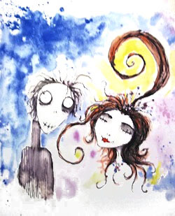 Como o Processo Criativo de Tim Burton Transforma Desenhos em Mundos Cinematográficos