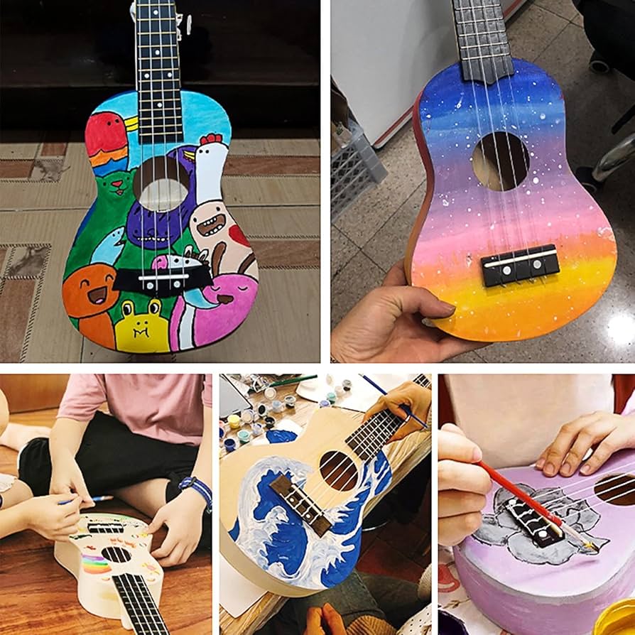 pintura ukulele