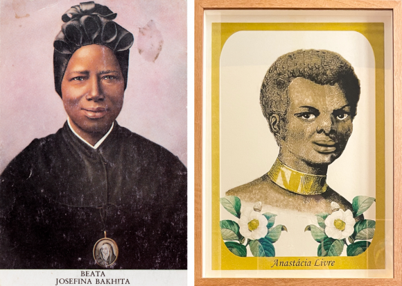 pinturas afros no corpo feminino