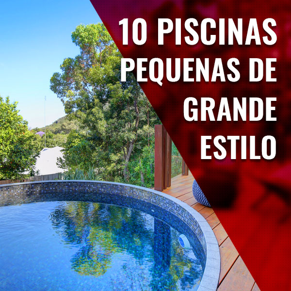 piscinas pequenas com cascata