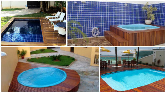 piscinas em espaços reduzidos
