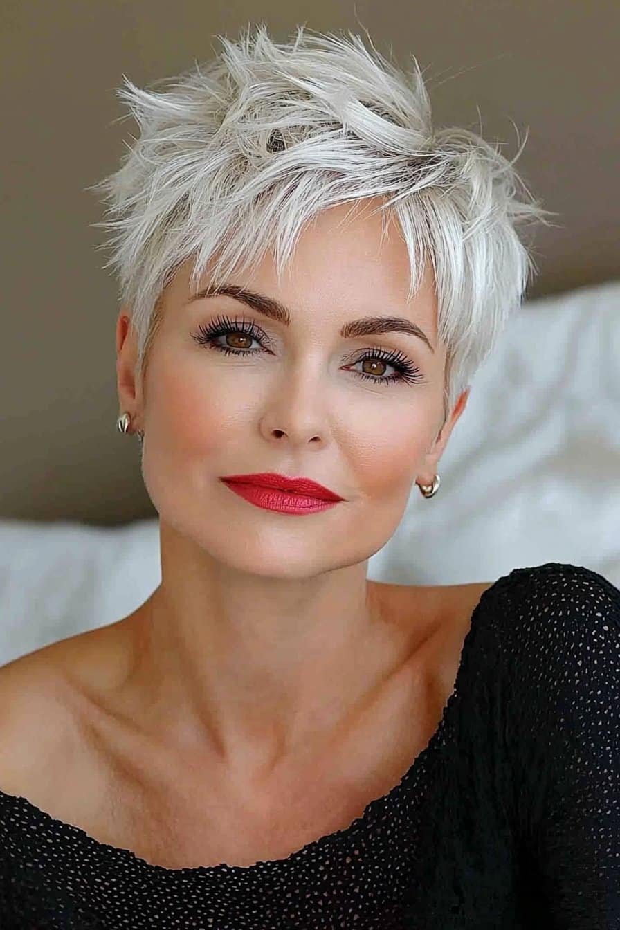 Pixie Cut Undercut ou Sidecut