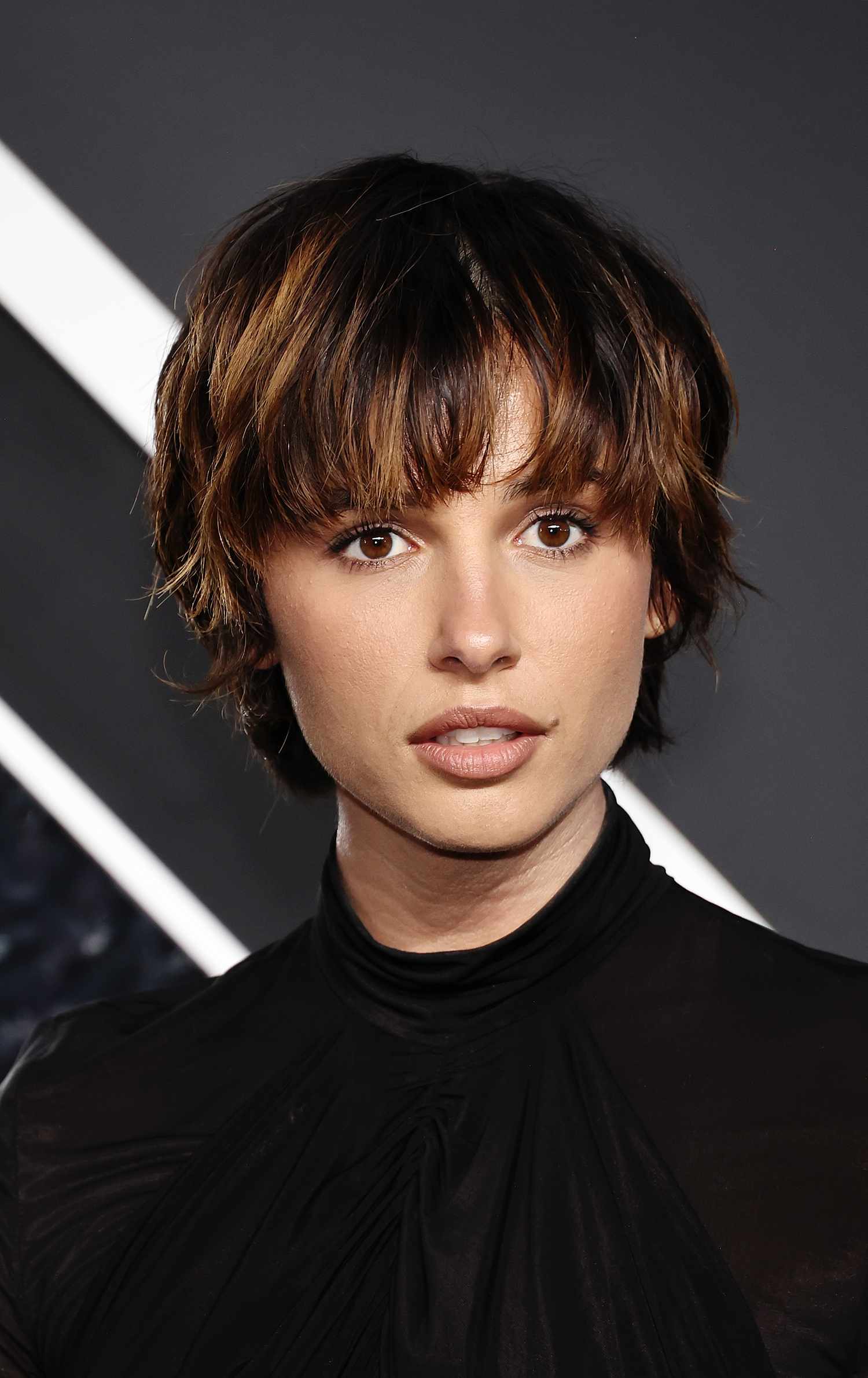 Pixie Cut com Franja