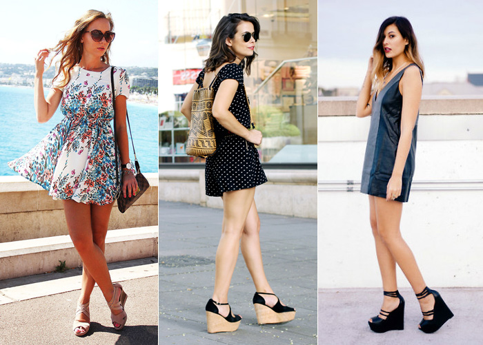 plataforma sandália looks