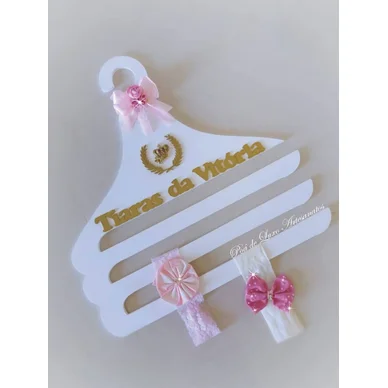 Os Melhores Organizadores de Laços e Tiaras para Quartos Infantis