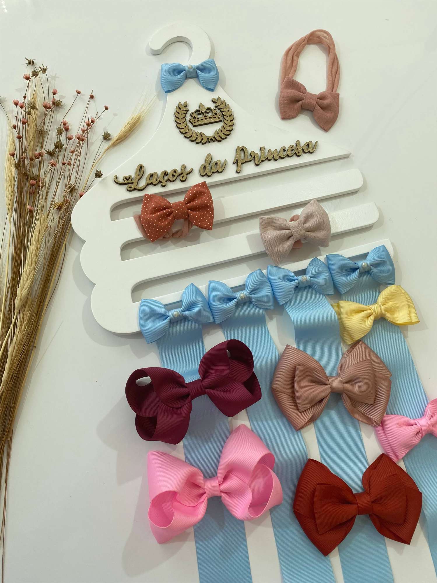 Os Melhores Organizadores de Laços e Tiaras para Quartos Infantis