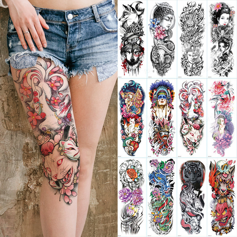 ideias tatuagem coxa fechamento feminina masculina