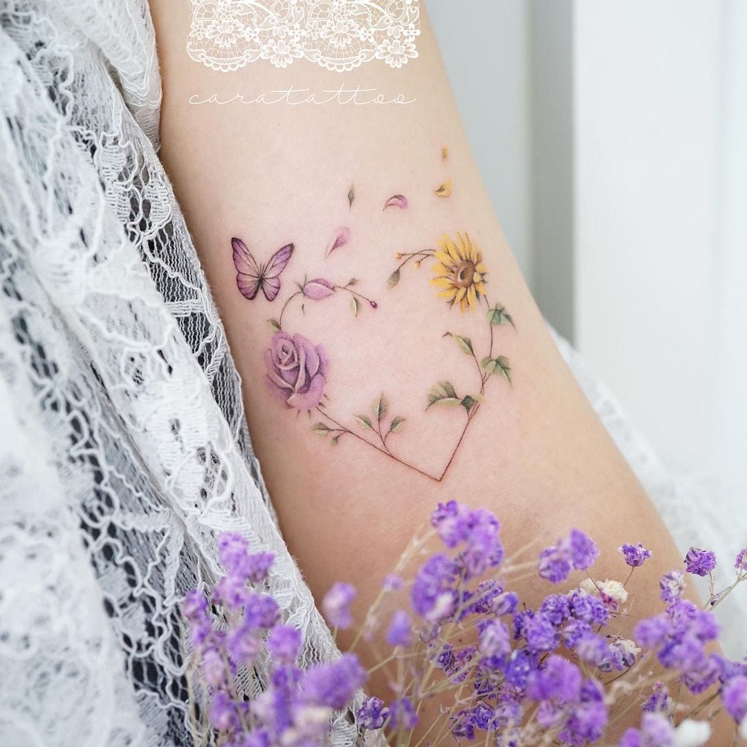 quanto custa tatuagem girassol pequena estúdio barato