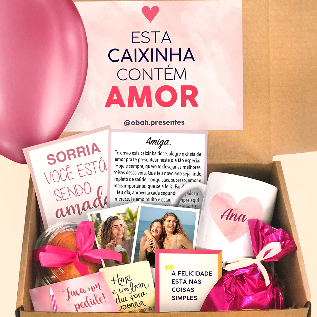 Presente Aniversário Amiga