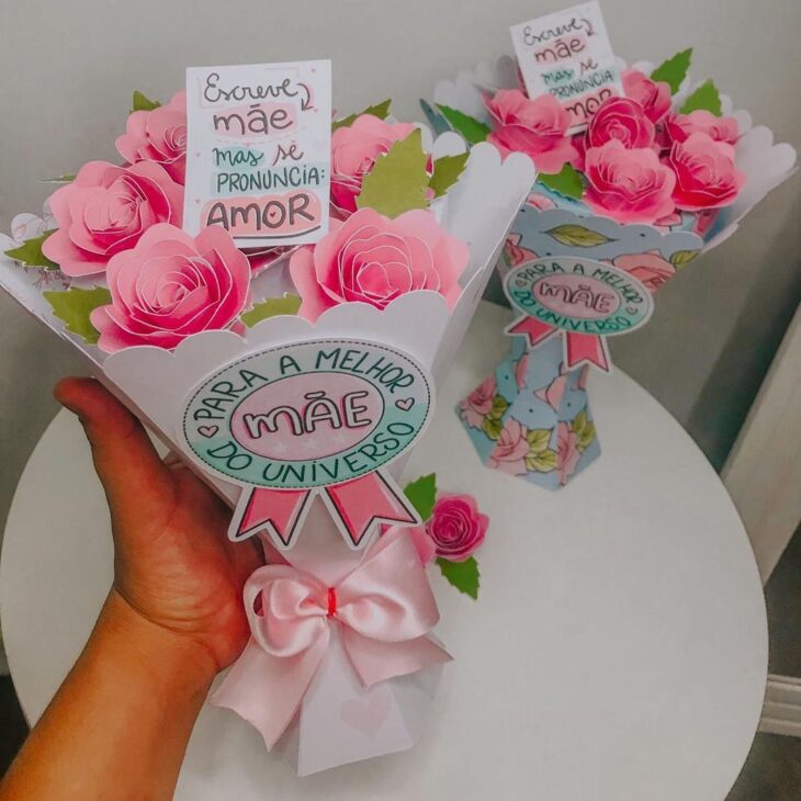 presente dia das mães feito à mão