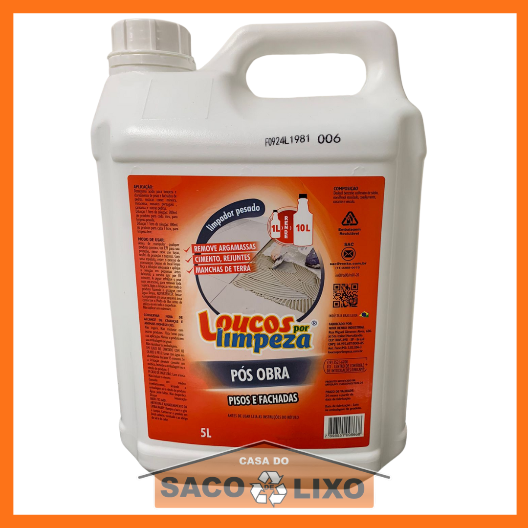 Kits de limpeza profissional