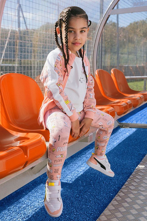 roupas puma infantil streetwear