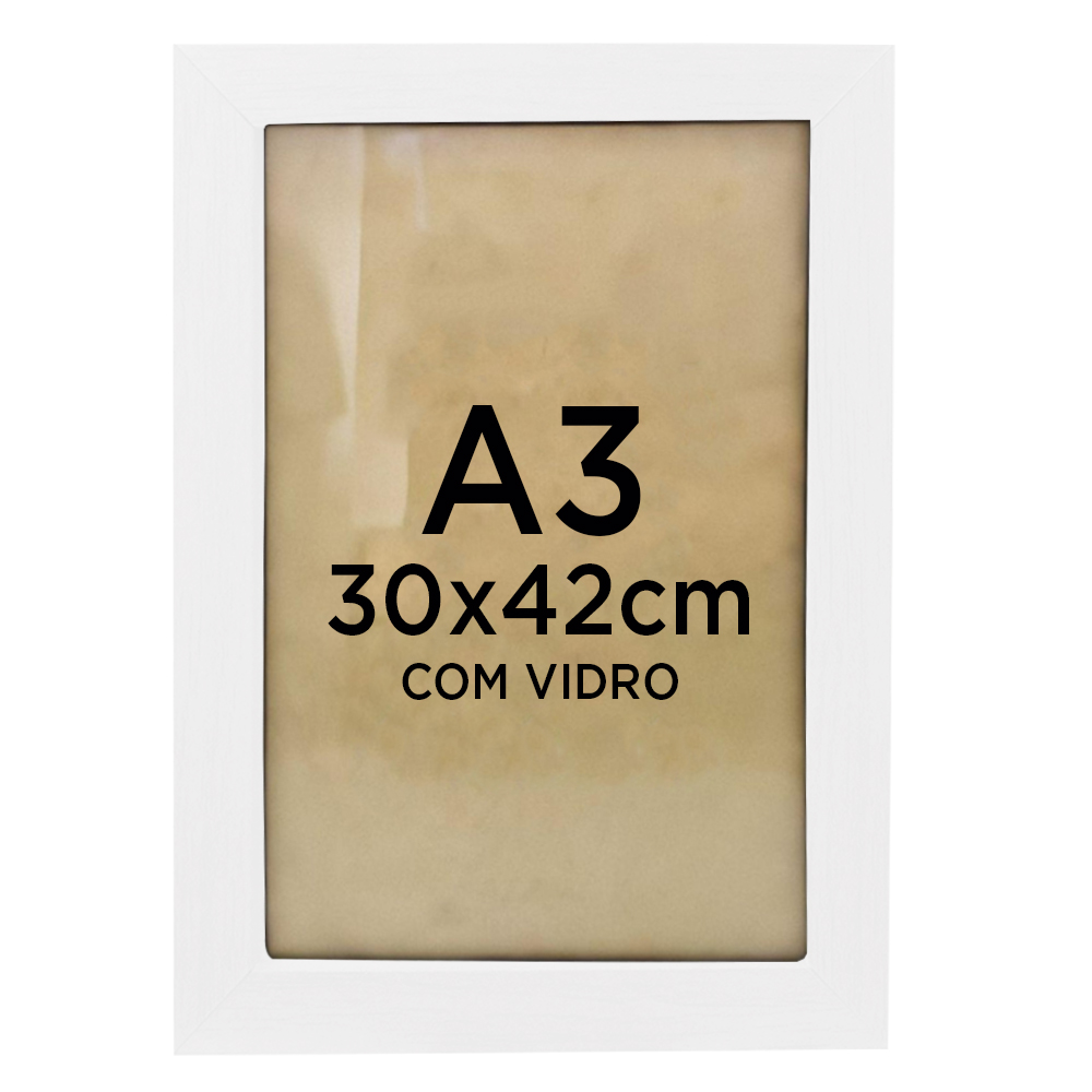 Moldura A3 Preta