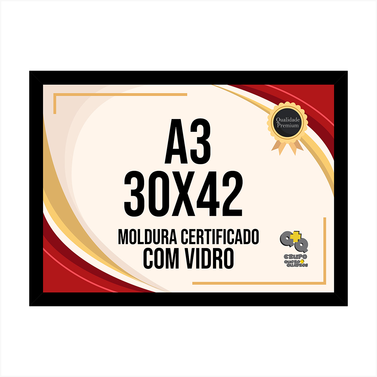 Moldura A3 Rústica