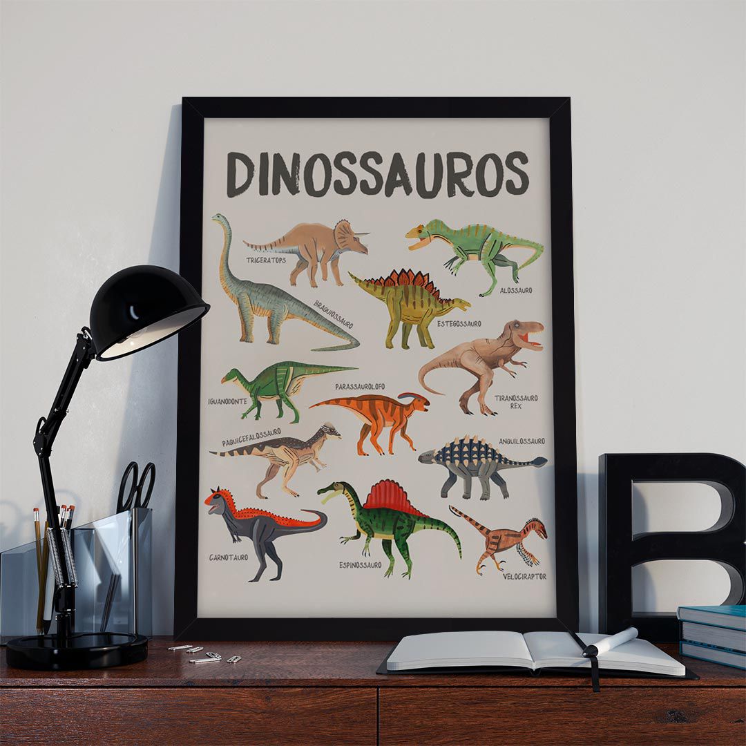 Quadro Dinossauro