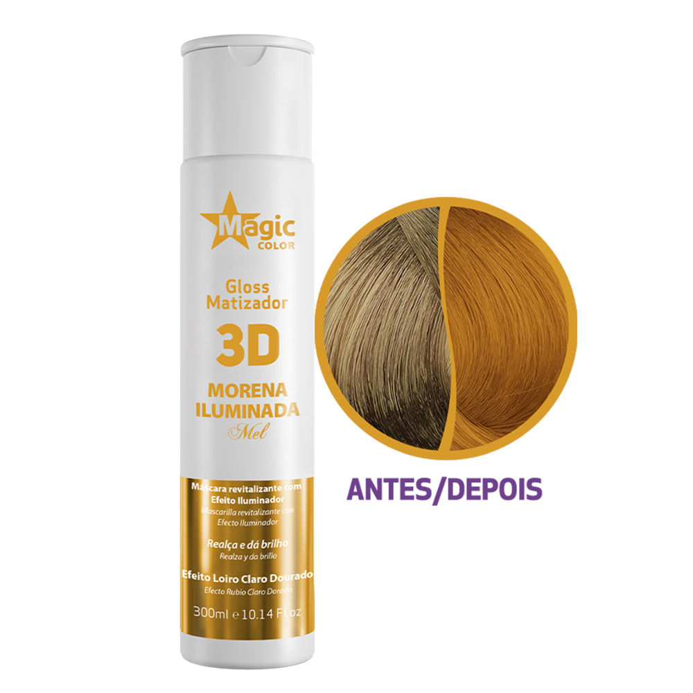 Magic Color 3D Matizador Morena Iluminada Avelã
