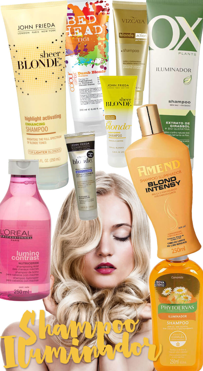 qual o melhor shampoo para morena iluminada