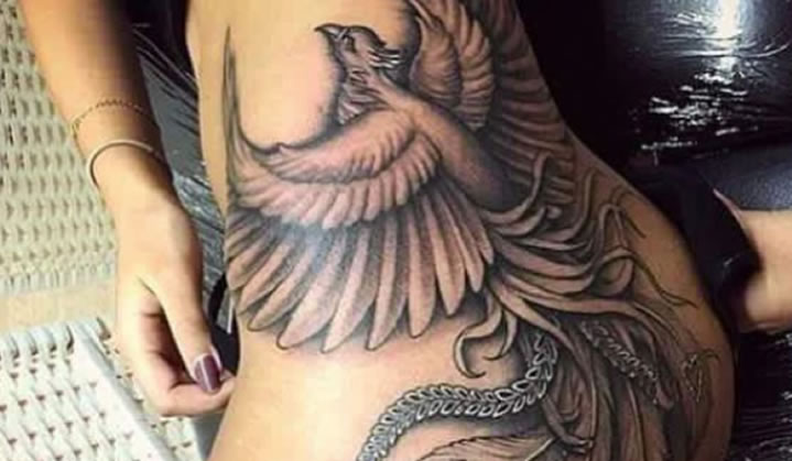 tatuagem fênix superação