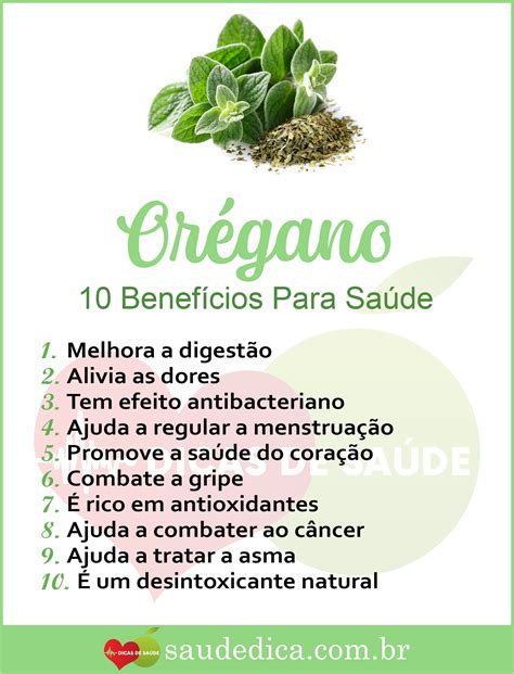 qual os benefícios do chá de orégano