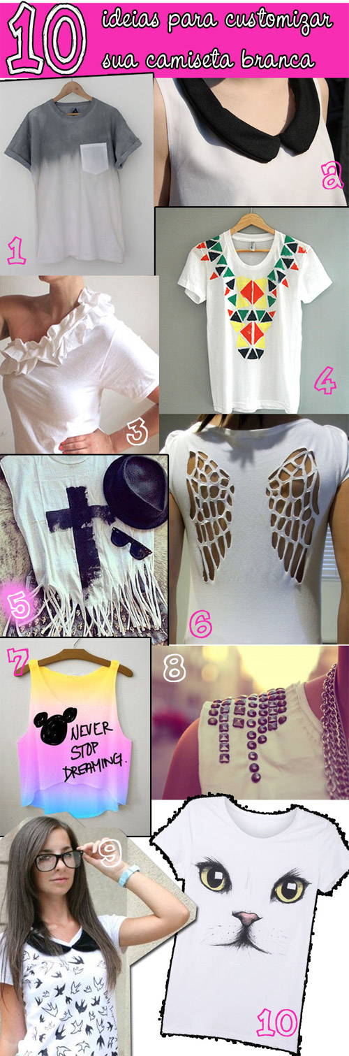 quanto custa customizar camiseta em casa