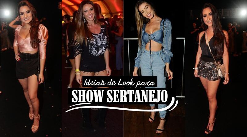 como economizar no look show sertanejo