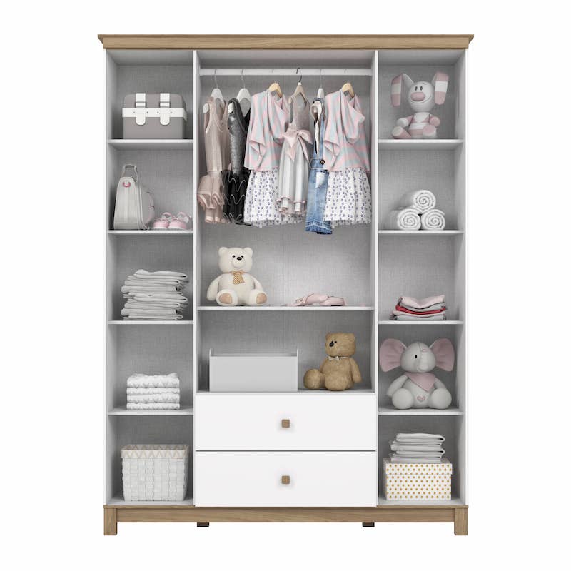 personal organizer vs organização própria para guarda roupa de bebê