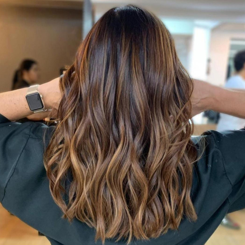 custo descoloração e tonalização cabelo escuro
